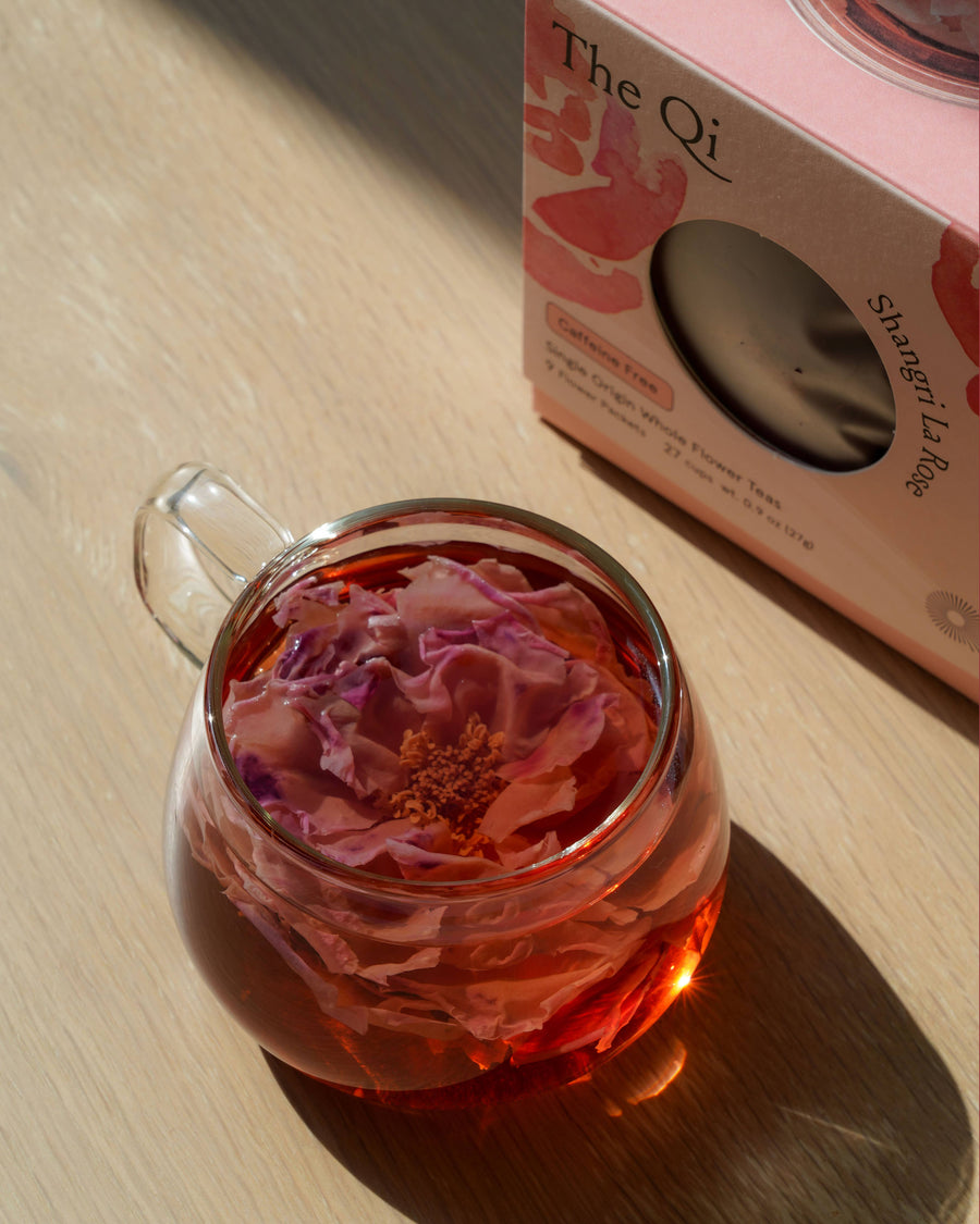 The Qi - Shangri-La Rose Flower Tea (herbal tea/tisane)